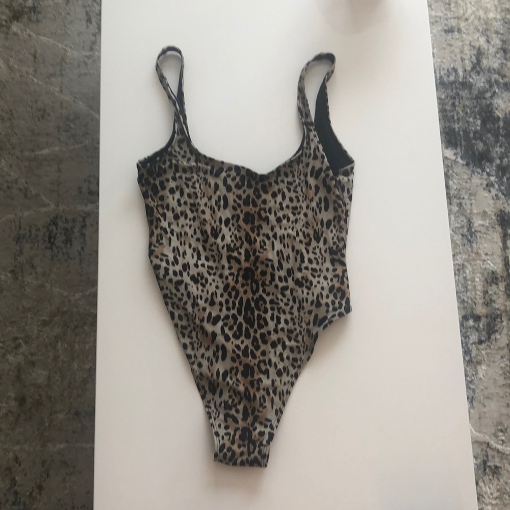 Cheetah Print One Piece Swimsuit!
